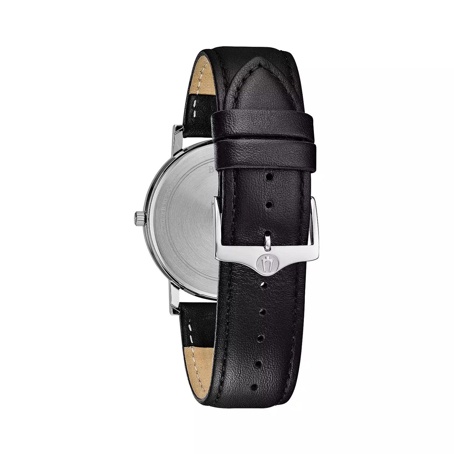 Bulova American Clipper Leather Men's Watch 96B312