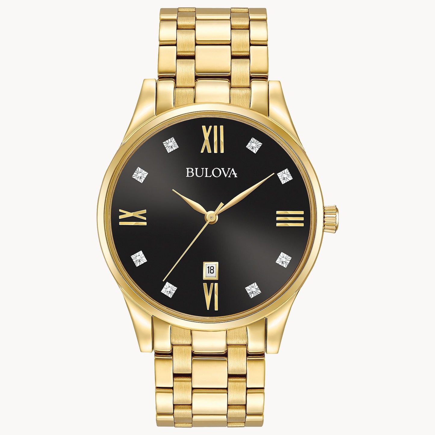 Bulova Classic Diamonds Men's Watch 97D108