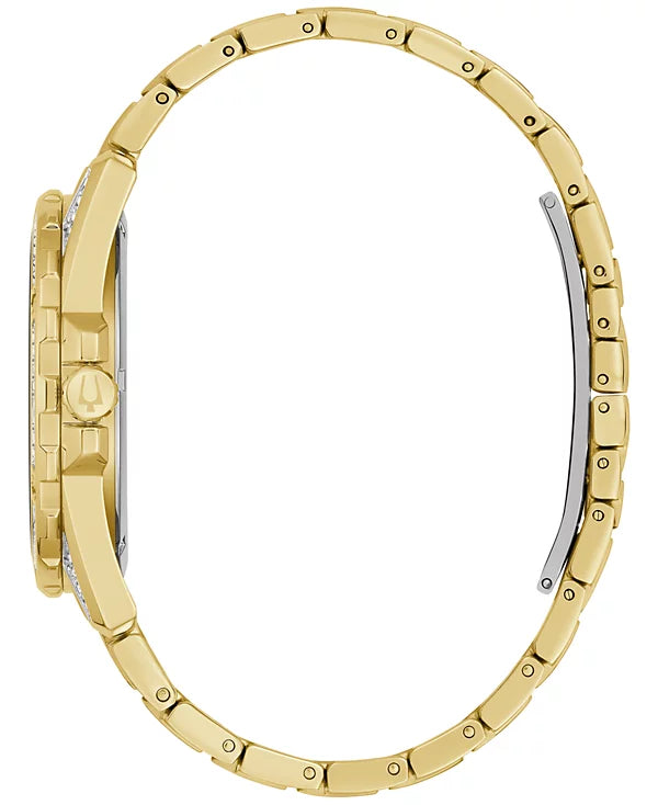 Bulova Classic Crystal Accent Men's Watch Set 98K115