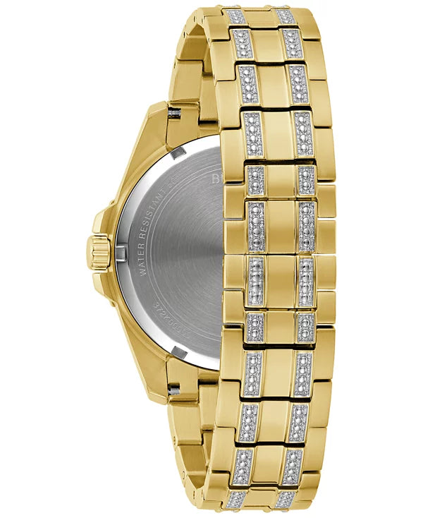 Bulova Classic Crystal Accent Men's Watch Set 98K115