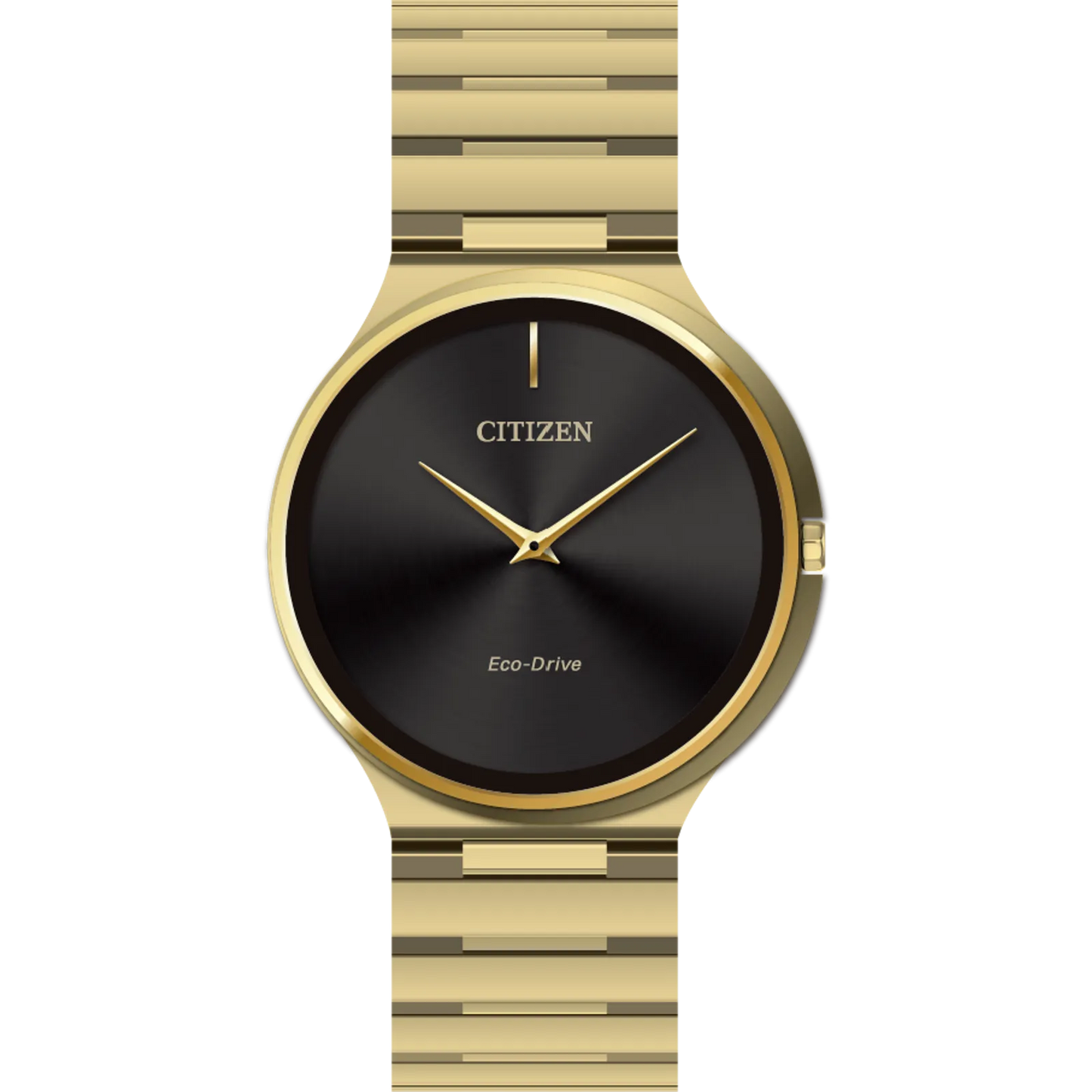 Citizen Stiletto Eco-Driv Black Dial Unisex Watch AR3112-57E