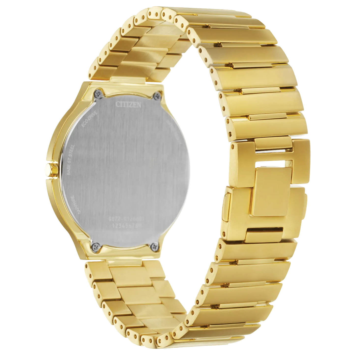 Citizen Stiletto Eco-Driv Black Dial Unisex Watch AR3112-57E