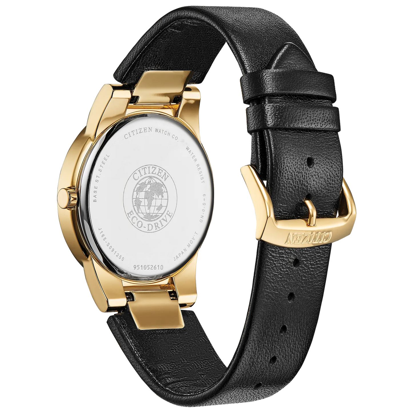 Citizen Axiom Eco-Drive Gold Black Dial Men's Watch AU1062-05E