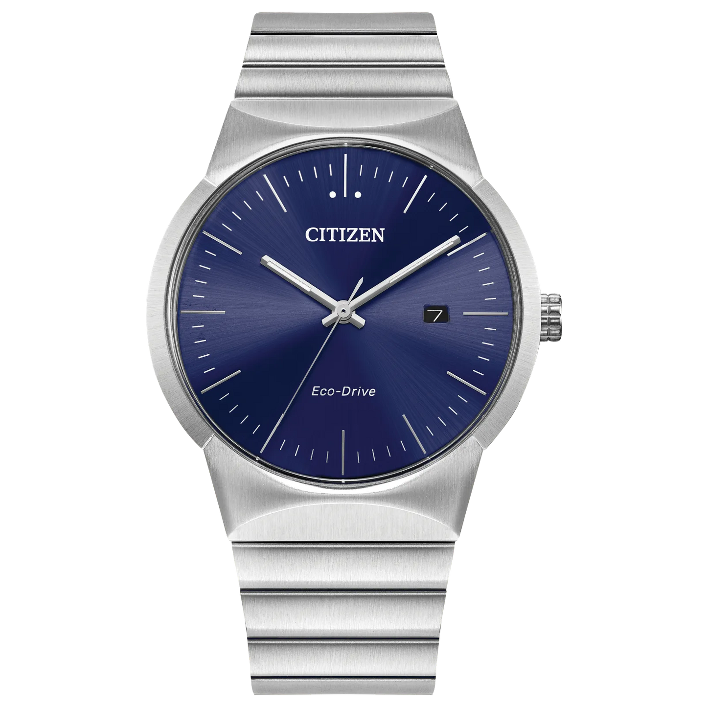 Citizen Axiom Eco-Drive Blue Dial Men's Watch BM7580-51L