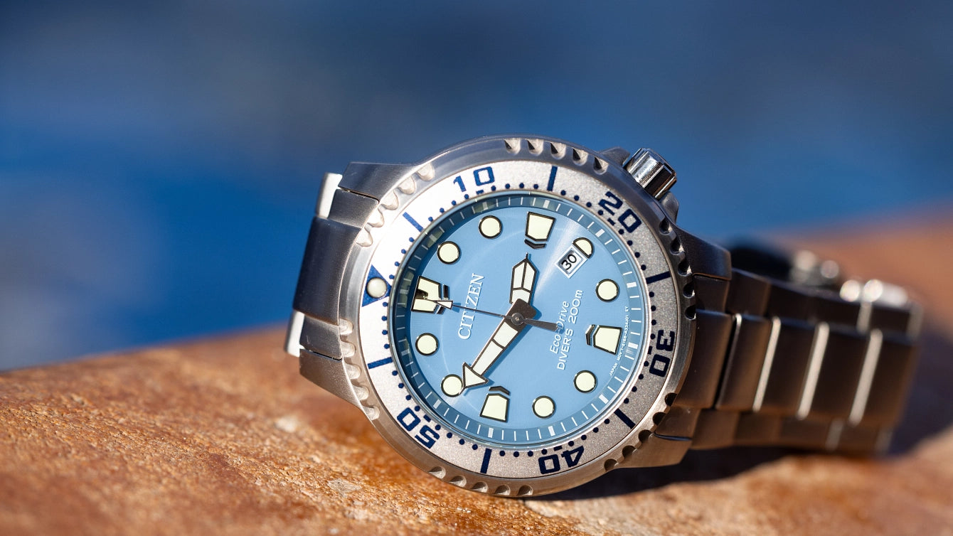 Citizen Promaster Dive Light Blue Men's Watch BN0165-55L