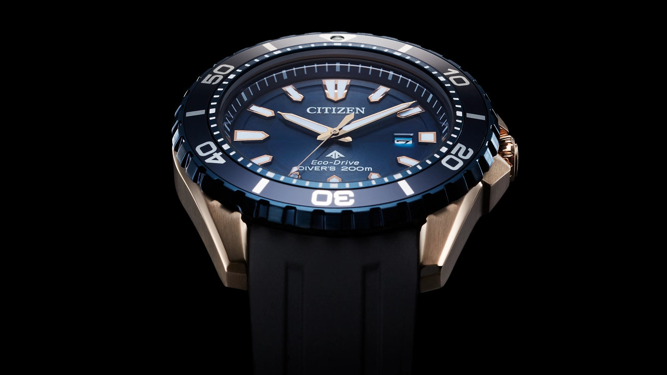 Citizen Promaster Dive Blue Dial Polyurethane Strap BN0196-01L