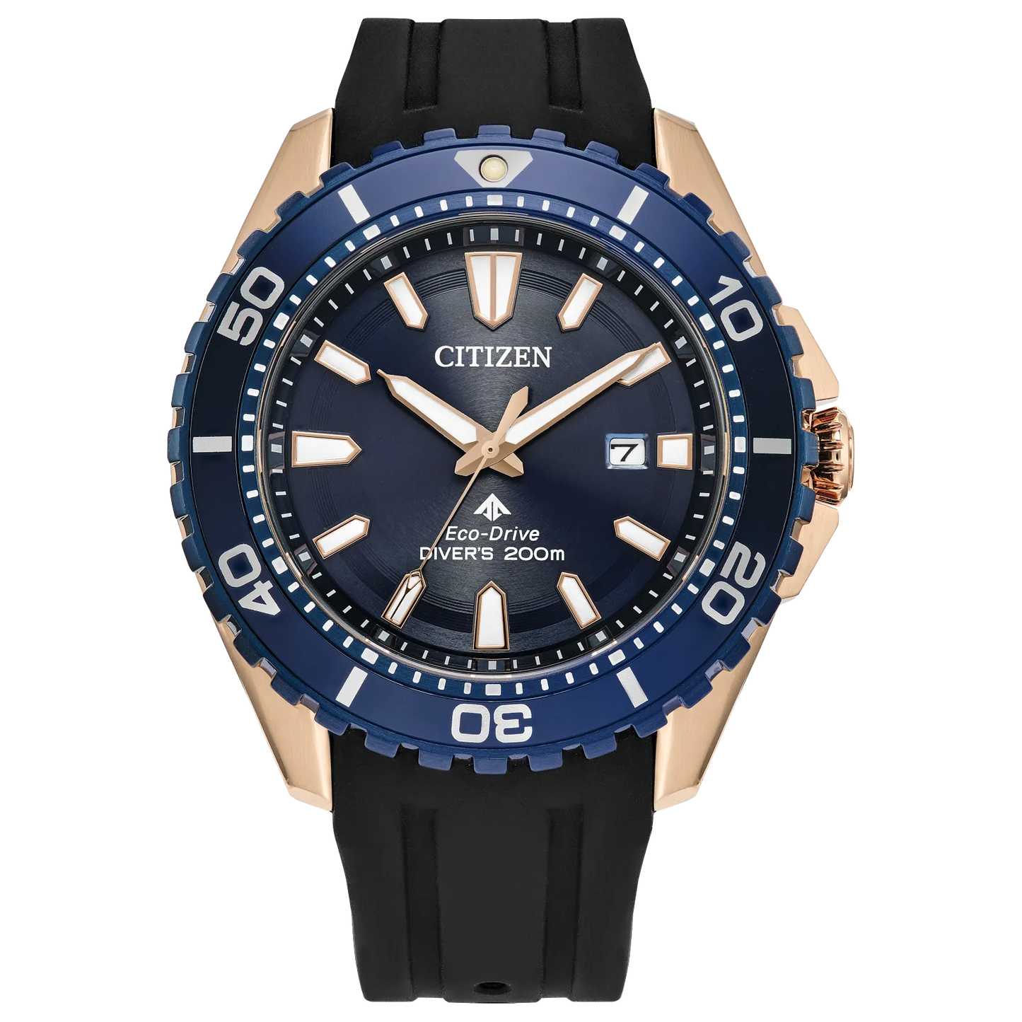 Citizen Promaster Dive Blue Dial Polyurethane Strap BN0196-01L