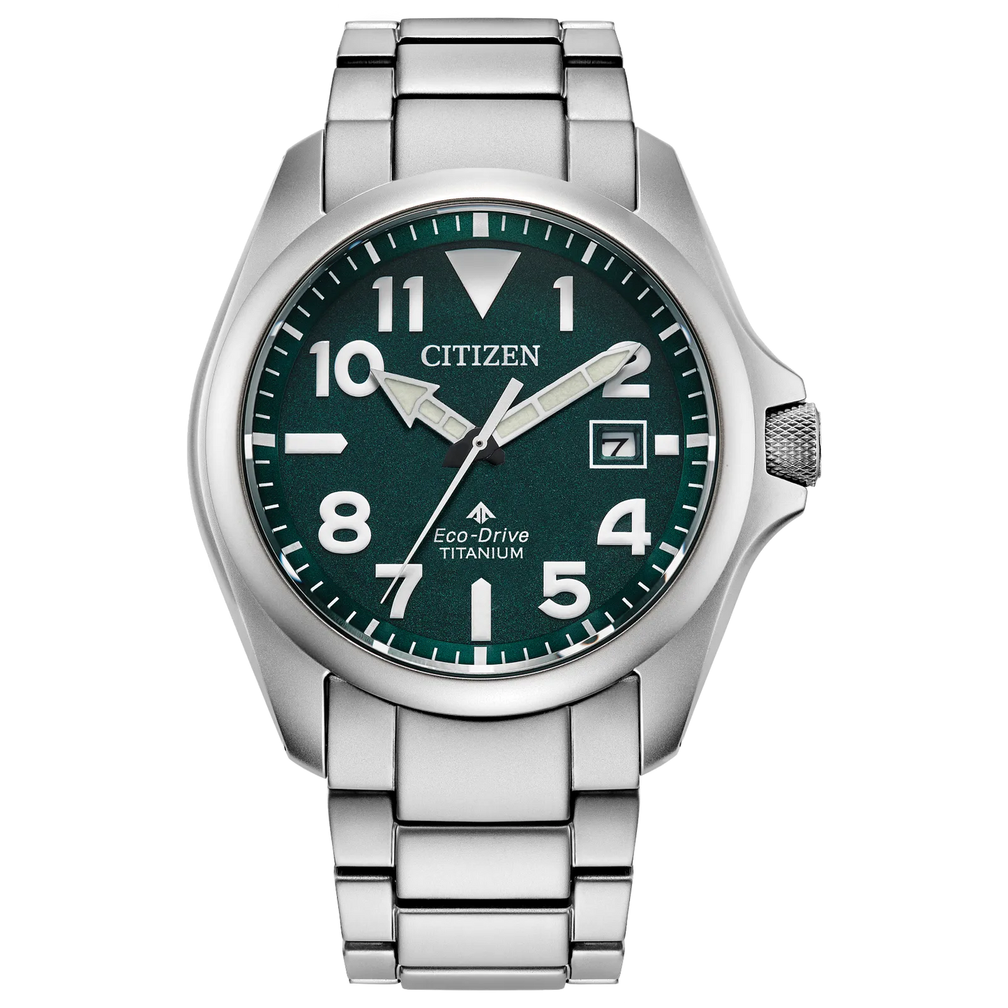 Citizen Promaster Tough Green Dial Super Titanium Eco-Drive Men's Watch BN0241-59W