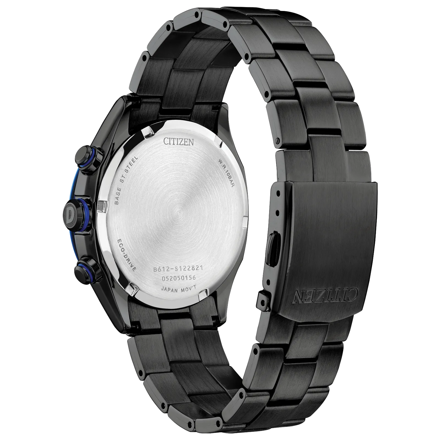 Citizen Sport Casual Eco-Drive Men's Black Dial Chronograph Watch CA0438-52E