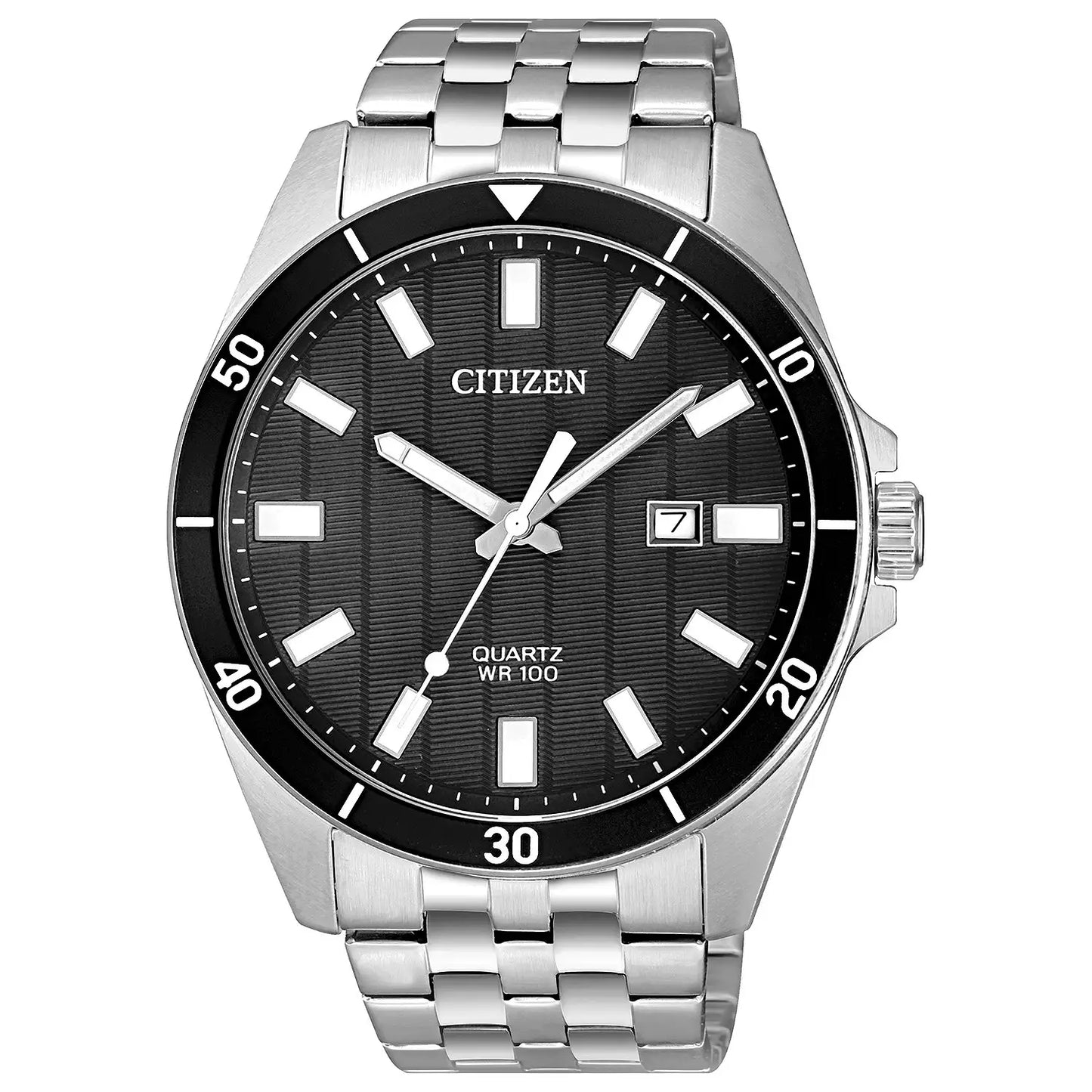 Citizen Quartz Black Dial Men's Watch BI5050-54E