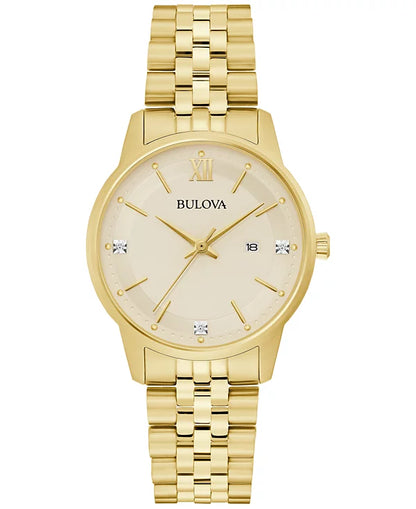 Bulova Classic Diamond Accent Women's Watch 97P155