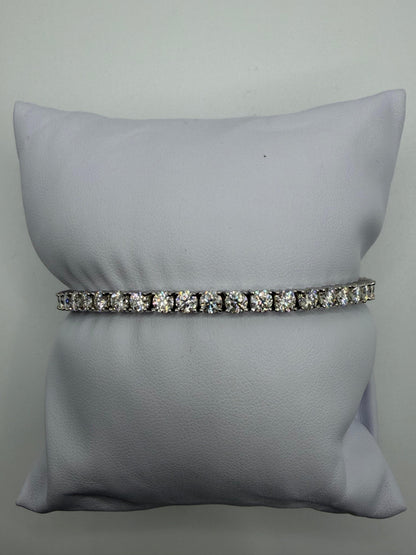 S925 MOISSANITE TENNIS BRACELET