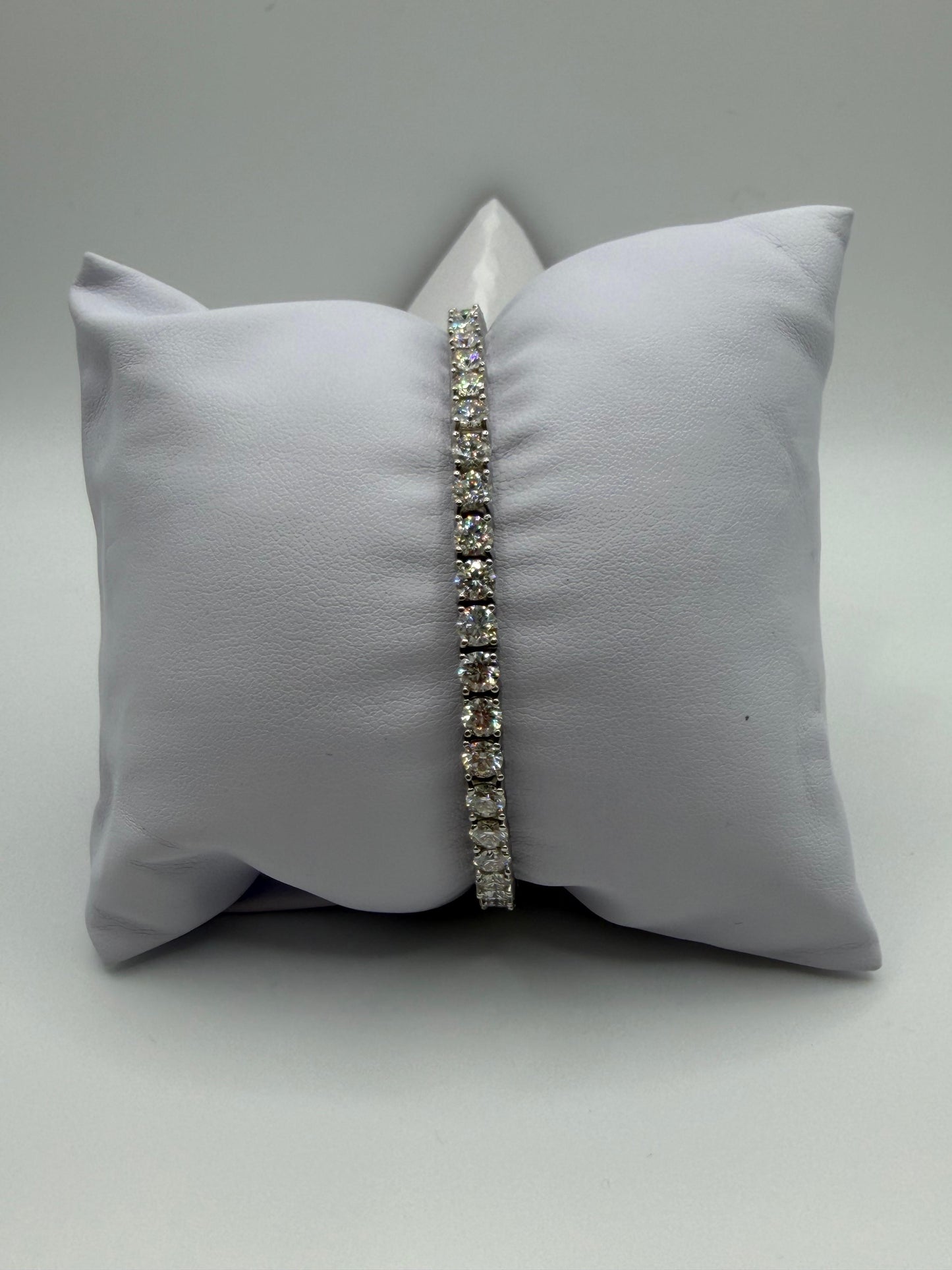 S925 MOISSANITE TENNIS BRACELET
