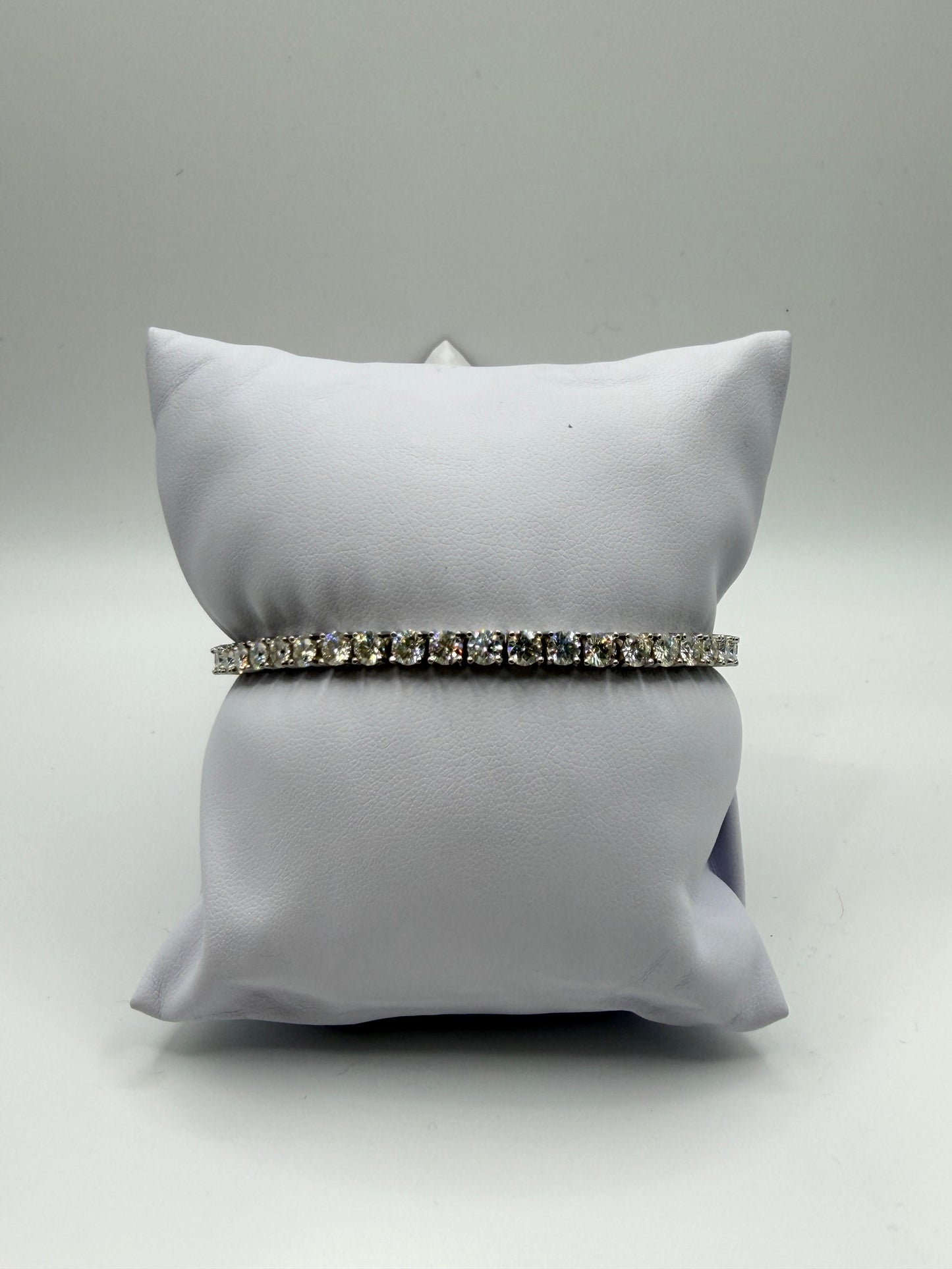 S925 MOISSANITE TENNIS BRACELET