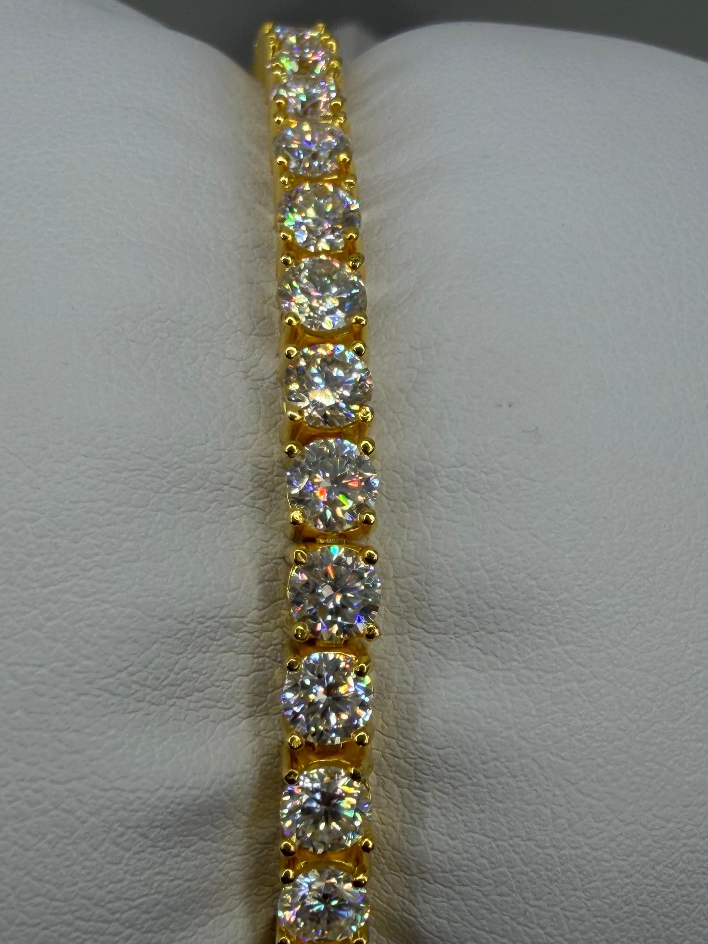 S925 MOISSANITE TENNIS BRACELET