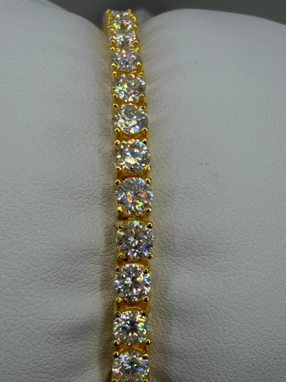 S925 MOISSANITE TENNIS BRACELET