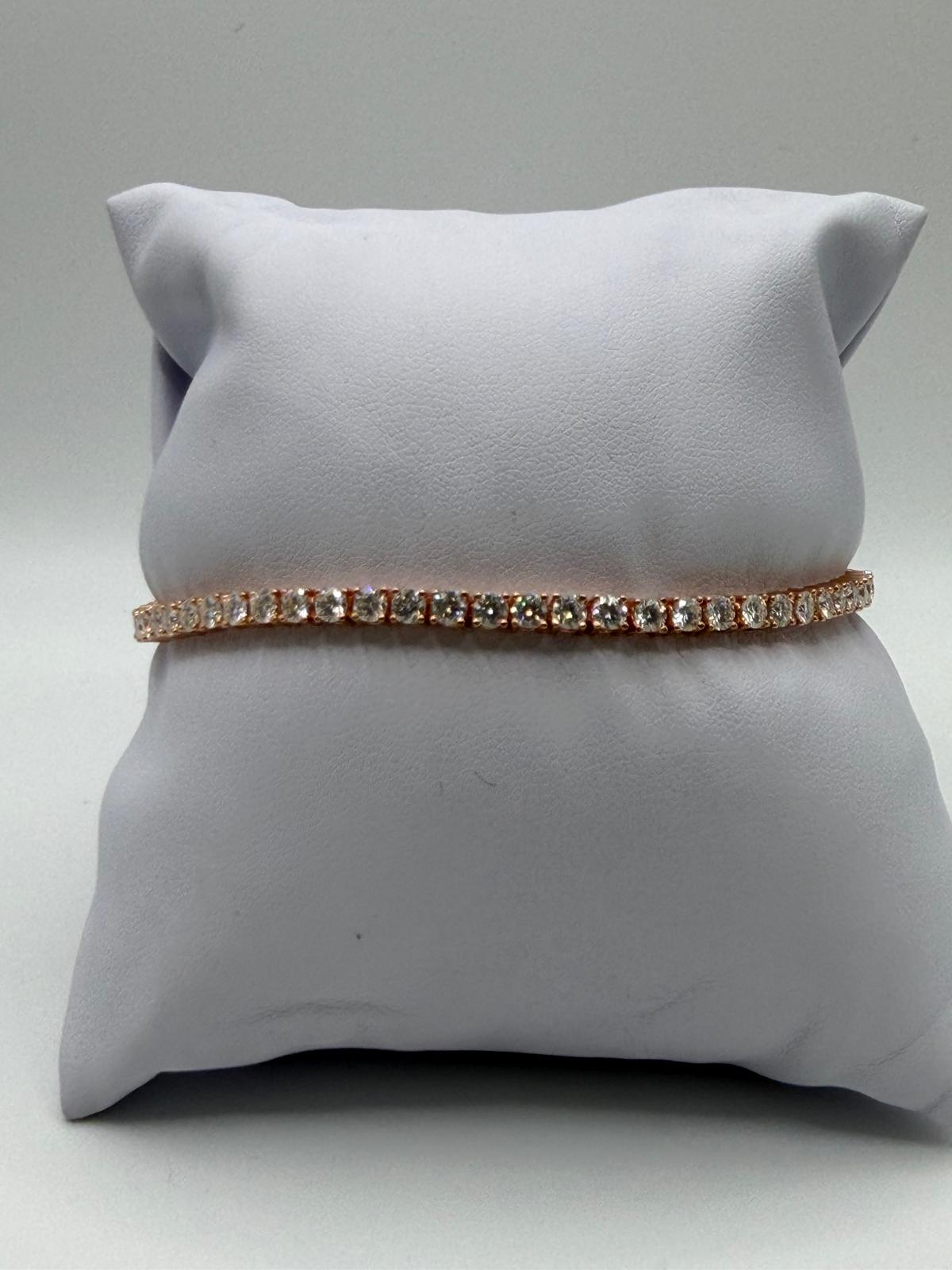 S925 MOISSANITE TENNIS BRACELET