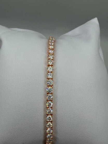 S925 MOISSANITE TENNIS BRACELET