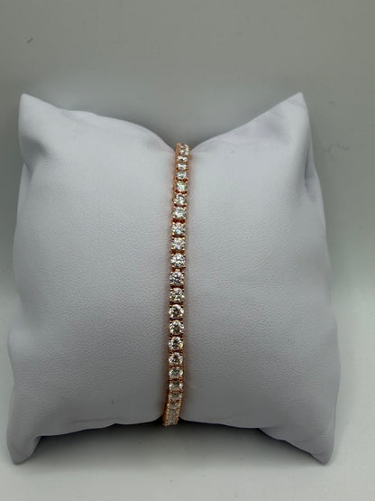 S925 MOISSANITE TENNIS BRACELET