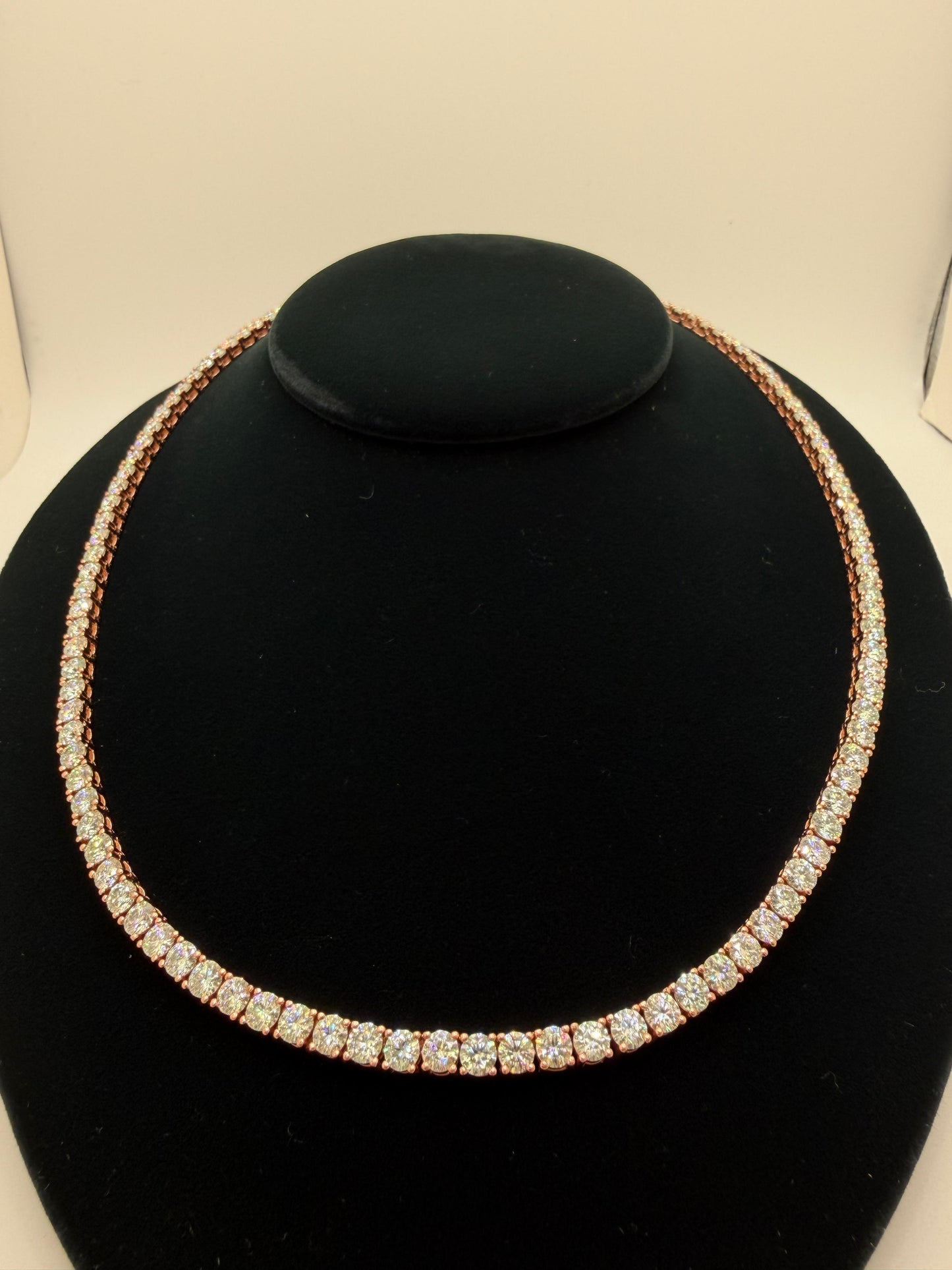 MOISSANITE TENNIS NECKLACE