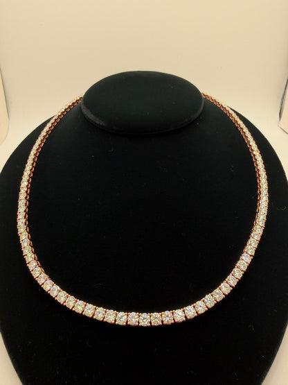 MOISSANITE TENNIS NECKLACE