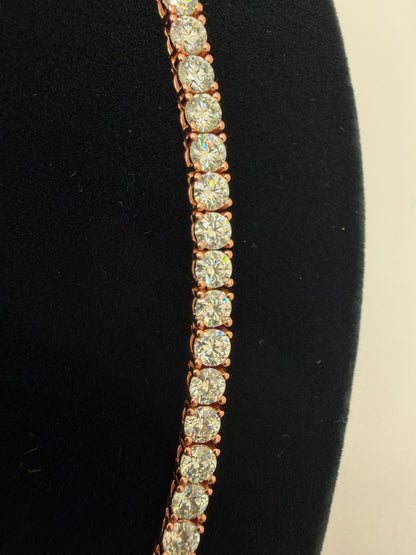 MOISSANITE TENNIS NECKLACE