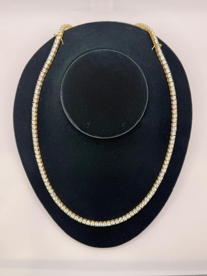 MOISSANITE TENNIS NECKLACE