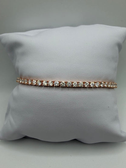 S925 MOISSANITE TENNIS BRACELET