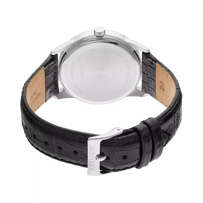 Citizen Black Leather Men's Watch BI5000-01A