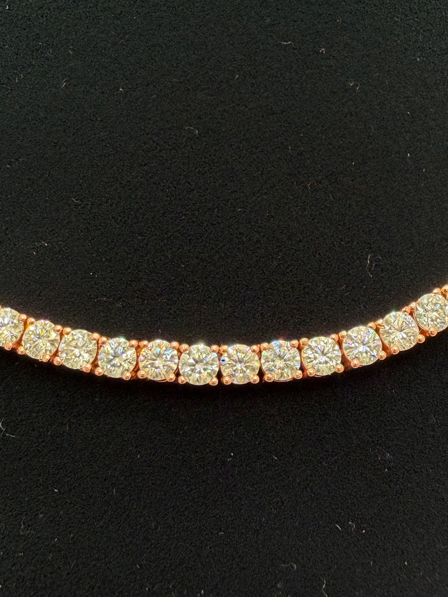 S925 MOISSANITE TENNIS CHAIN
