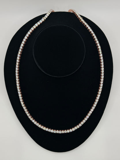 S925 MOISSANITE TENNIS CHAIN